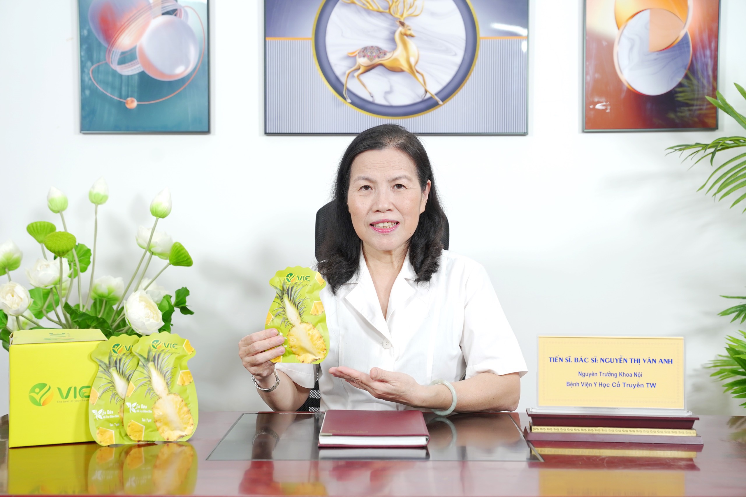 kẹo dứa giảm cân